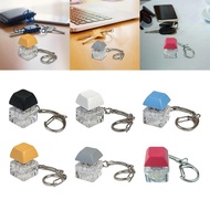 [nvnrbso] Keyboard Fidget Keychain Carabiner Keychain Clip, Pass The Boring Time Keyboard