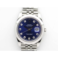 DL Datejust II 41mm Jub Smt SS/SS Blue Diam Noob A3235