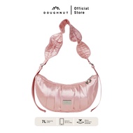 แถมฟรี!! DOUGHNUT รุ่น Eclair Girlitude Series สี ROSE กระเป๋าเกี๊ยว กระเป๋าผ้าไนลอนซาติน