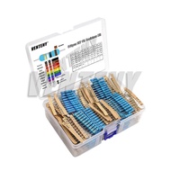 640pcs/Lot 2W Metal Film Resistor Kit 1% 0.33 ohm - 1M 64Values each 10pcs Resistance Assortment Set