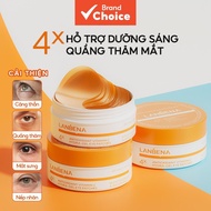 LANBENA Vitamin C Eye Mask For Antioxidant Dark Circle Eye Bag Remover Anti-Aging Eye Patch 60pcs/30