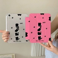 Hula Hoop Cat Suitable for iPad pro Tablet Protective Case Cute mini6 Cartoon air7 Shock-resistant 1