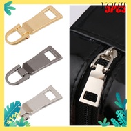 YOHII 5pcs Metal Zipper Head Replacement Detachable Sewing Kit Metal Zip