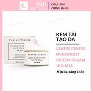 Elaine Perine Overnight Renew Cream 10% AHA 50ml - Smooth, bright and healthy skin