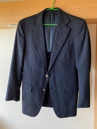 專櫃精品Burberry Blazer日本藍標春夏羊毛百搭紳士修身剪裁正式休閒西裝外套