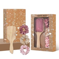 Pink Comb High-Value Household Airbag Gift Box Opening Female Holiday Live Hairdressing C6YT