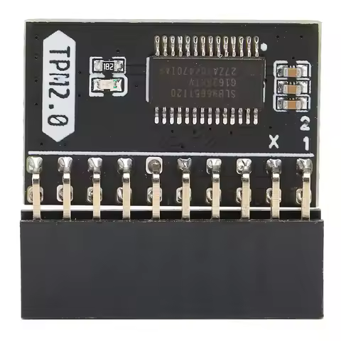 ZK40 TPM 2.0 Encryption Security Module 20Pin 2 10P Standalone Crypto Processor TPM 2.0 Module for W