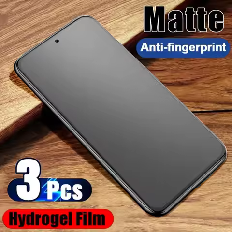 3PCS Matte Hydrogel Film Anti-fingerprint Game-specific Mobile Phone Film for Xiaomi POCO F7 F6 Ultr