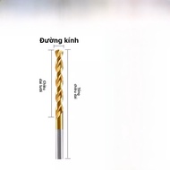 M42 Twist Drill Bit High Cobalt Titanium Coated Dominator Drill 304 Stainless Steel Special Drill St