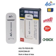 4G LTE Unlimited WiFi Tethering Hotspot Modem Portable WiFi Car Card Holder 150Mbps B1/B3/B5 USB Network Card Plug&amp;Play