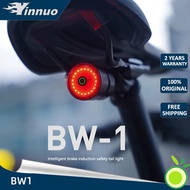 Yinnuo BW1 bicycle taillight night riding warning intelligent brake sensing mountain bike road bike 