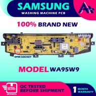 (4PIN SOCKET) WA95W9 SAMSUNG Washing Machine PCB WA-95W9 WA 95W9 Board BOARD MESIN BASUH