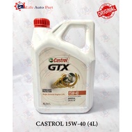 CASTROL ENGINE OIL GTX 15W40 15W-40 4L (MINERAL)