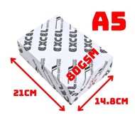 A5 Excell paper 70gsm 80 gsm A5 photo paper Cheap A5 paper