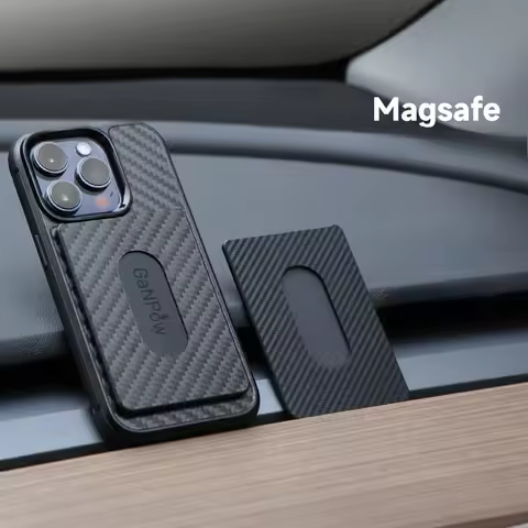 Carbon fiber Magnetic mobile phone card holder for MagSafe Card Holder for iPhone12/13/14/15pro Max