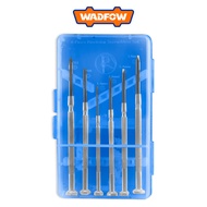 WADFOW 6 Pcs Precision Screwdriver Set, incl. PH00, PH0, PH1, SL1.4, SL2, SL2.4 WSS2B26