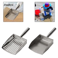 [szlztmy3] Practical Beach Shovel Screen Fecal Spoon, Sturdy Hand Shovel with Handle Sifting