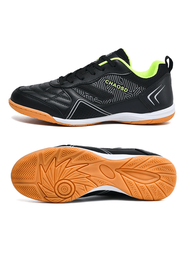 Zapatos Planos De Fútbol, Zapatos De Entrenamiento De Cinco Jugadores Para Interiores, Zapatos Deportivos Al Aire Libre, Zapatos De Tenis Para Hombres Y Mujeres Adultos, Zapatos De Voleibol Ventilados, Zapatos De Baloncesto De Caña Baja, Zapatos De Bádminton Antideslizantes Y Resistentes Al Desgaste, Suela De Goma, Adecuados Para Suelos De Madera Y Suelos De Cemento, Zapatos De Entrenamiento Cómodos, Blanco Y Negro