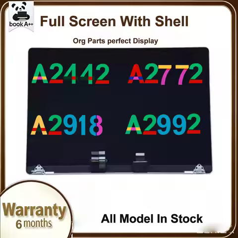 New A+ 14.2" Laptop LCD Screen Grey Silver Replacement for Macbook Pro A2442 A2779 A2918 A2992 Displ