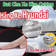 Car Cover for Hyundai I10, I20, I30, Accent, Santafe, Tucson, Kona, Getz, Avante, Elantra, Sonata - 