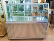 SHOP NBL ตู้เคาน์เตอร์ข้าวแกง 5 ฟุต // MODEL : T-0980-1 ดีไซน์สวย สไตล์โมเดิร์น 4 ประตูบานเลื่อน 1 ล