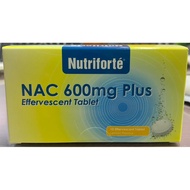 NUTRIFORTE NAC 600mg PLUS 10'S