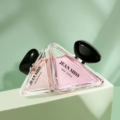 Elegant Women's Perfume Triangle Bottle 85ml Lemon Jasmine Fragrance Lasting Charming Charm Fragranc