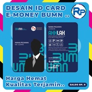 e-MONEY CUSTOM ID CARD BUMN PT.PELNI TERBARU