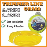 1 Roll Square Nylon GRASS TRIMMER LINE STRING 340G / TALI MESIN RUMPUT / SQUARE NYLON / STAG-777 1LB