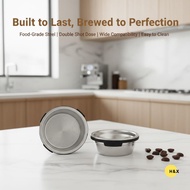 H&X Double Cup Filter Basket for Luxe ES601/ES701 Coffee Portafilter