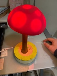 瑪莉歐 蘑菇樹 夜燈 兼 usb充電座 日本正版  造型USB  充電擴充