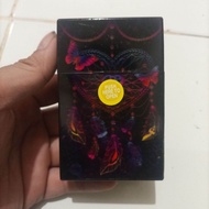 KOTAK ROKOK AKRILIK IMPORT MOTIF SKULL