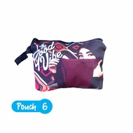 Pouch Canvas Keren/Pouch custom/Pouch murah/Pouch kosmetik/Pouch cewek