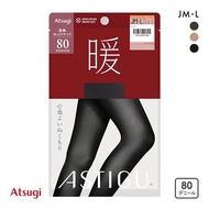 ATSUGI ASTIGU warm tights 80 denier loose-fitting (size JML)(A56AP1289)