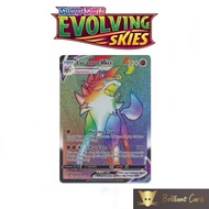 Pokemon Evolving Skies Rainbow Lycanroc Card