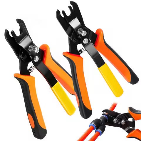 1/2 Pcs Pneumatic Disconnect Tool Set Air Line Disconnect Tong Air Line Removal Pliers Push Fitting