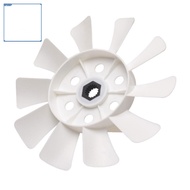 Angelorid| Transmission Fan for X155r John Deere Transmission Fan for John Deere Tractors Replacemen