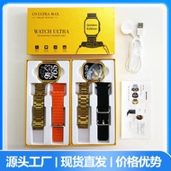 C9 ULTRA MAX Luxury Gold Smart Watch 2.09-inch Screen Wireless Bluetooth Call Heart Rate Sports Watc