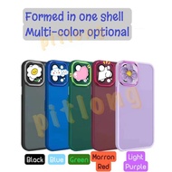 iP 16 Pro Max iP 16 Plus Luxury Soft Rubber Matte Silicone Camera Protect Lens Case Casing