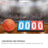 [COD] Digital Flip Scoreboard, 2/3/4/6 Digit Durable Multi-Sport Game Scoreboard, Score Board Multi-