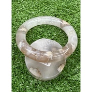 55mm Sakura agate bangle