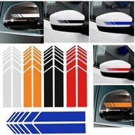 ||||DIY Rearview Mirror Sticker Side Striped Reflective Strip Car SUV Body Decal