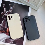 Casing Vivo V2038 V2043 V2048 V2027 V2032 V2052 Luxury Full Black Silicone Matte Phone Case Back Cov