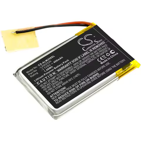 Replacement 3.7V 400mAh Speaker Battery LZ502535 for Altec Lansing Mini H2O 3 Mini H2O 2 IMW258 IMW2
