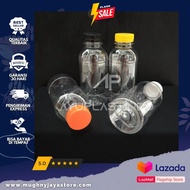 TERMURAH !!! COD !!! (paket isi 12 pcs) Botol plastik 200 ml / Botol kopi / botol juice / botol plas