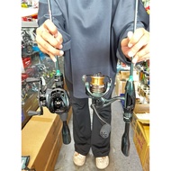 One hand cast Set spining dan bc