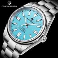 【100% Genuine】PAGANI DESIGN 40mm Automatic Watch Mechanical Watch Japan Seiko NH35 stainless steel watch Sapphire Waterproof watch for man PD-1690