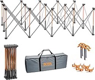 BORA Centipede CK15S 30 inch height Portable Work Stand, Includes 4 X-Cups, 4 Quick Clamps, Carry Ba