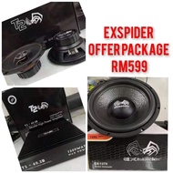 Ex-spider(Woofer (12 inch) 2 channel Mid sets)