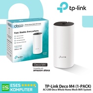 TP-Link Deco M4 AC1200 Whole Home Mesh WiFi System 2x Gigabit Ports - Deco M4 (3 Pack)